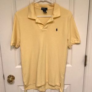 Polo Ralph Lauren Boys Yellow Polo Size Largw